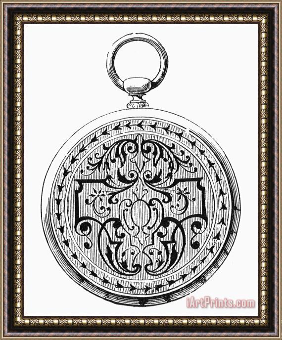 Others POCKET WATCH, 19th CENTURY Framed Print