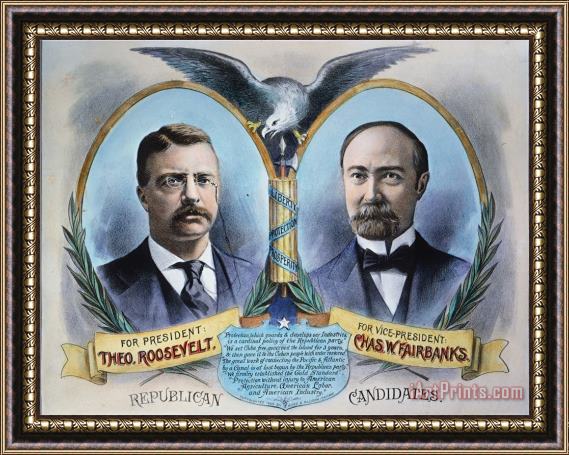 Others Presidential Campaign, 1904 Framed Print