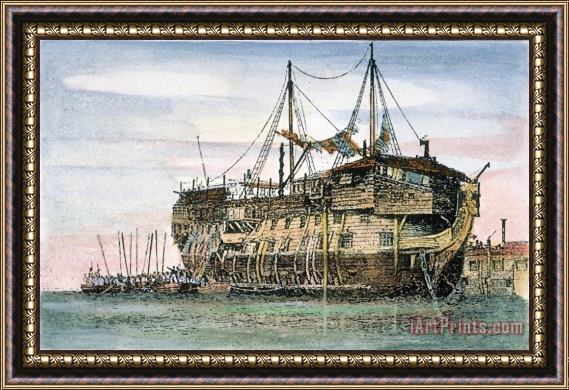 Others Prison Ship, England Framed Print