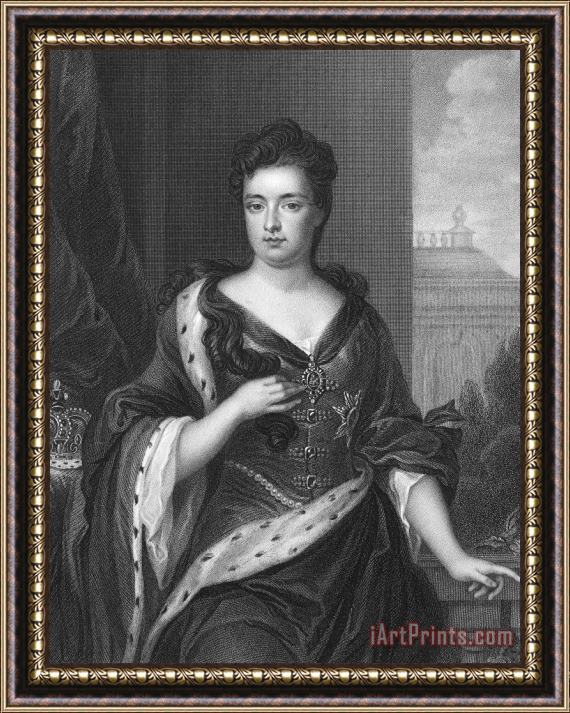 Others Queen Anne (1665-1714) Framed Print