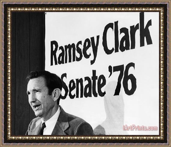 Others Ramsey Clark (1927- ) Framed Painting
