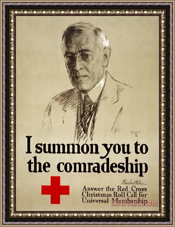 Others Red Cross Poster, 1918 Framed Print