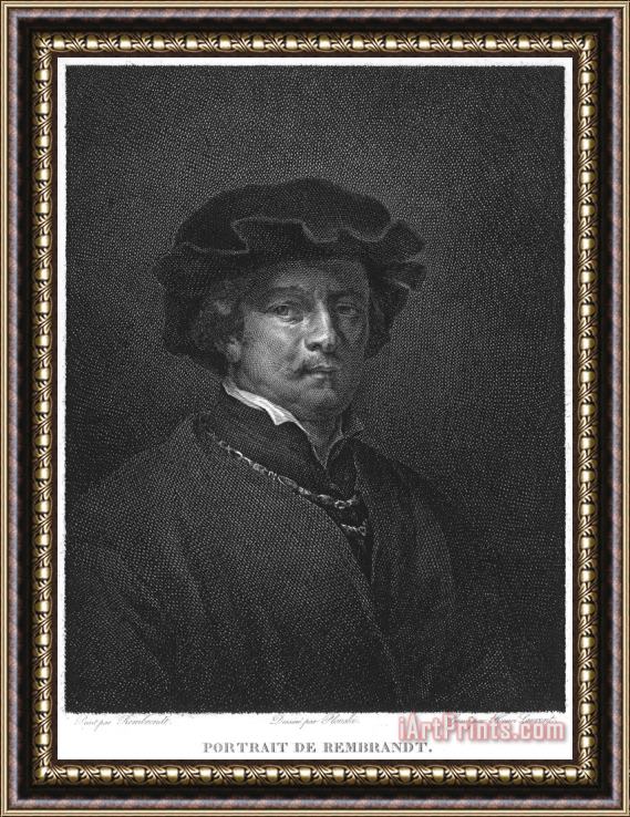 Others Rembrandt Van Rijn Framed Painting