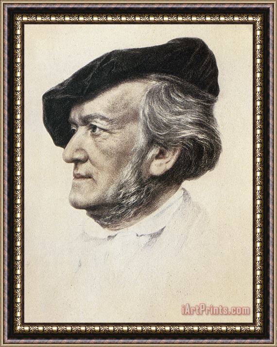 Others Richard Wagner (1813-1883) Framed Painting