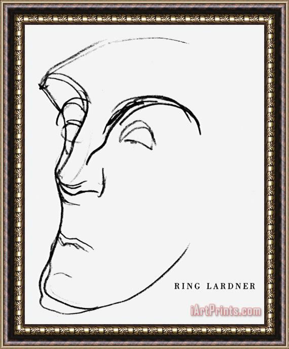 Others Ring Lardner (1885-1933) Framed Painting