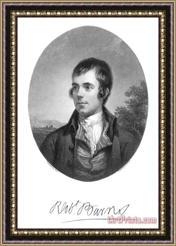 Others Robert Burns (1759-1796) Framed Painting