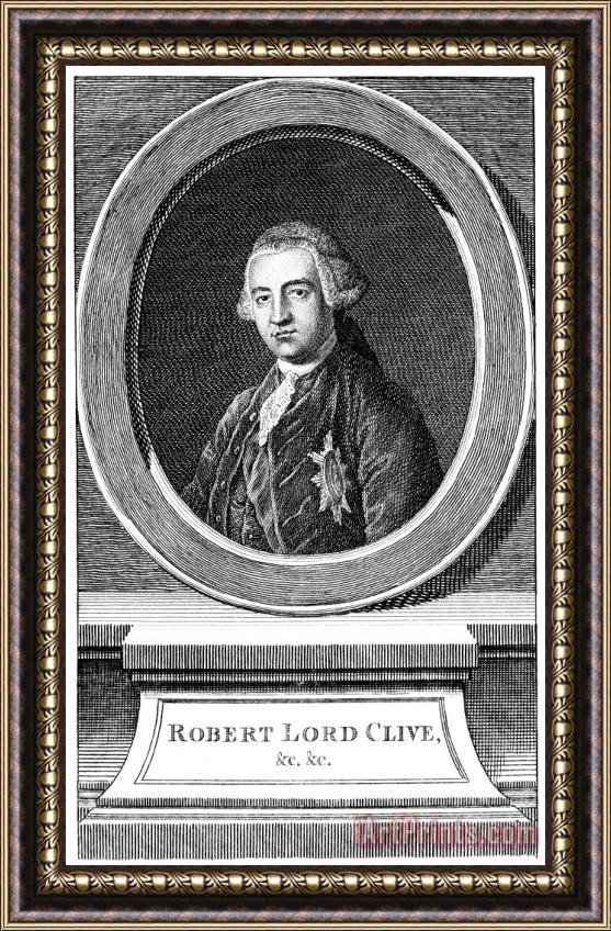 Others Robert Clive (1725-1774) Framed Painting