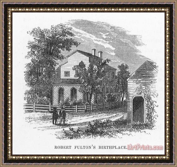 Others Robert Fulton (1765-1815) Framed Print