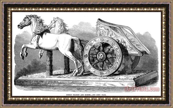 Others Roman Chariot Framed Print