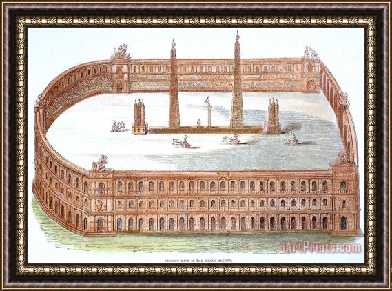 Others Rome: Circus Maximus Framed Painting
