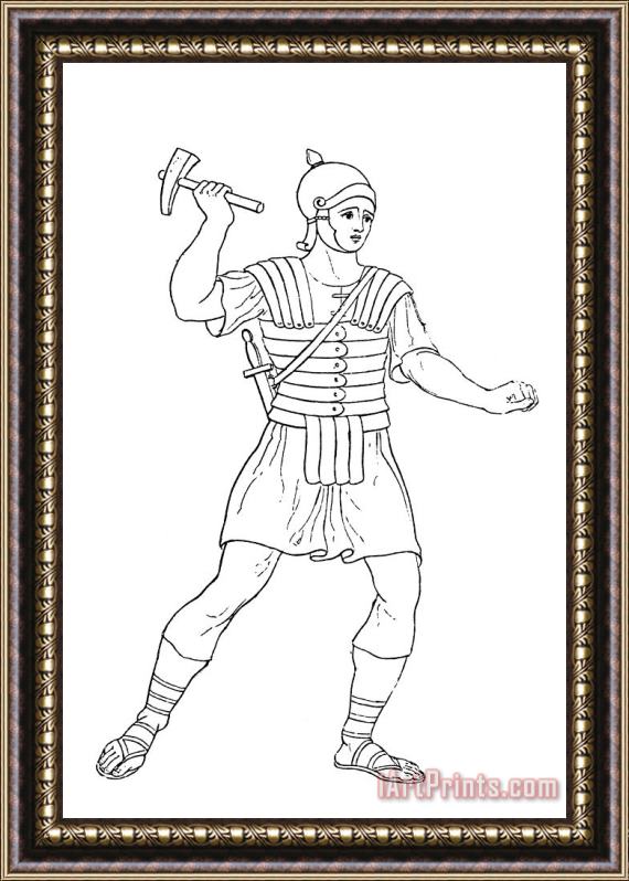 Others Rome: Soldier Framed Painting