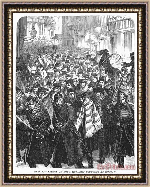Others Russia: Moscow, 1881 Framed Print