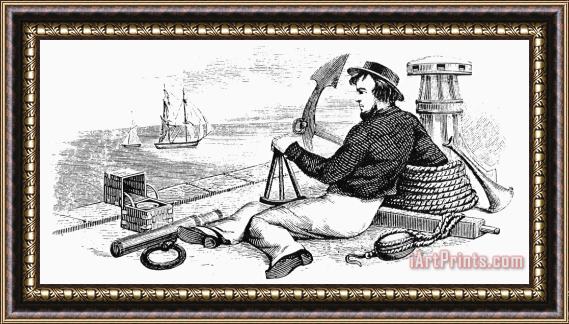 Others SAILOR, 19th CENTURY Framed Painting