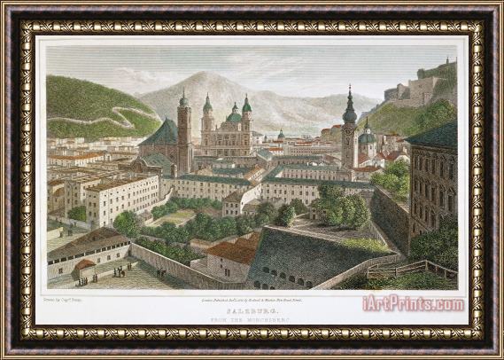 Others Salzburg, Austria, 1823 Framed Print