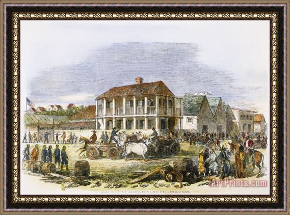 Others San Francisco, 1850 Framed Painting