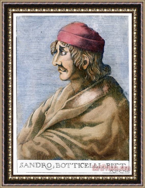Others Sandro Botticelli (1445-1510) Framed Painting