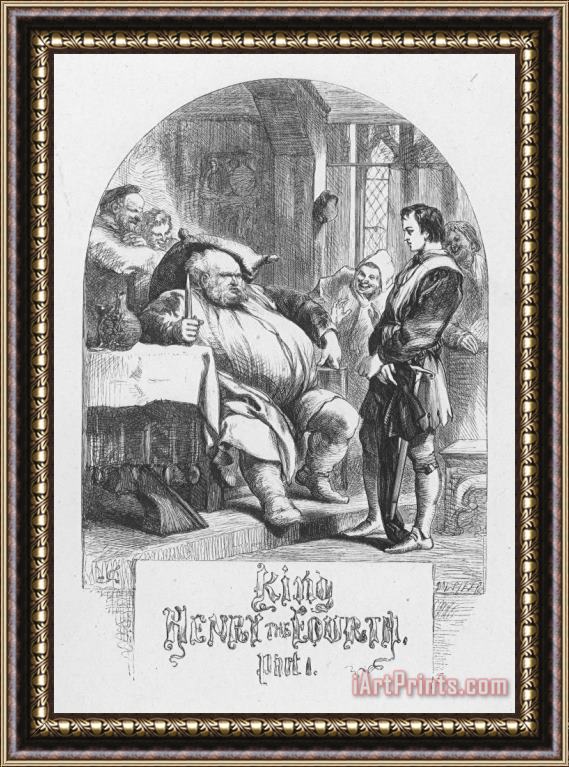 Others Shakespeare: King Henry Iv Framed Print