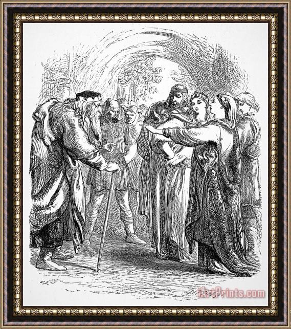 Others Shakespeare: King Lear Framed Painting