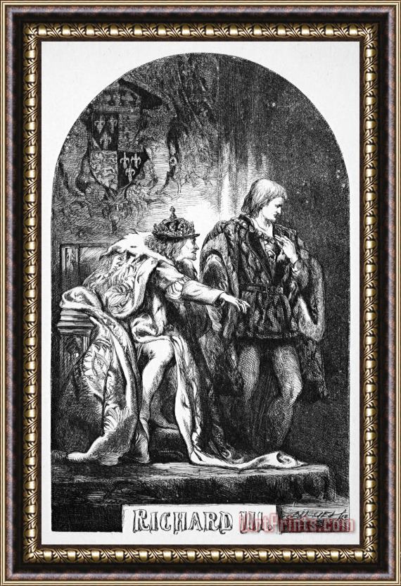 Others Shakespeare: Richard IIi Framed Painting