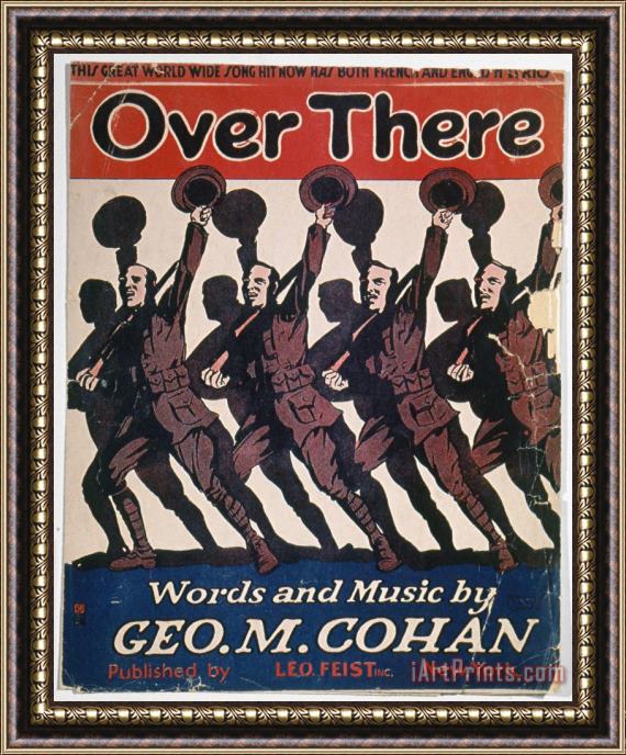 Others Sheet Music Cover, 1917 Framed Painting