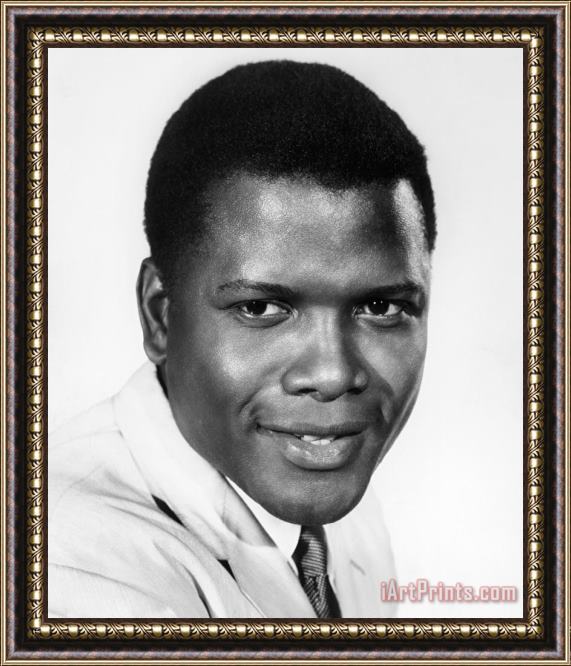 Others Sidney Poitier (1924-) Framed Painting
