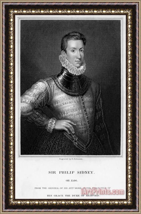 Others Sir Philip Sidney Framed Painting