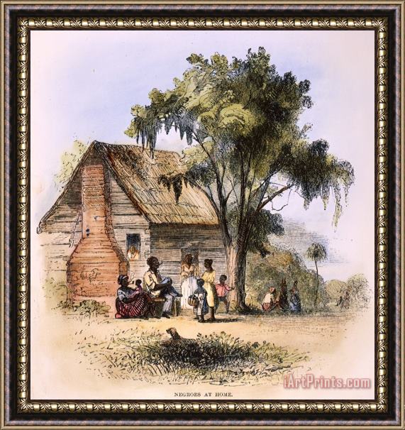 Others Slavery: Rice Plantation Framed Print