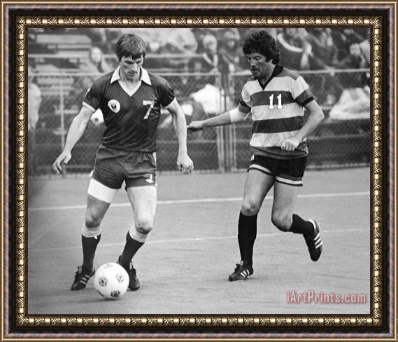 Others Soccer Match, 1977 Framed Print