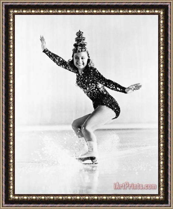 Others Sonja Henie (1912-1969) Framed Painting