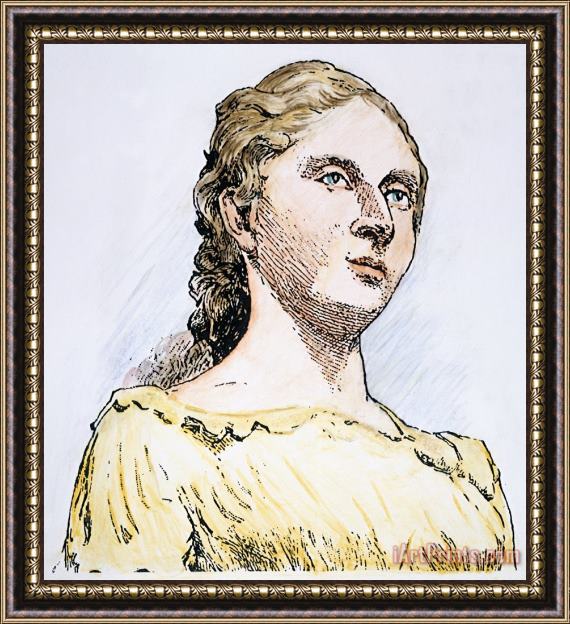 Others Sophie Germain (1776-1831) Framed Print