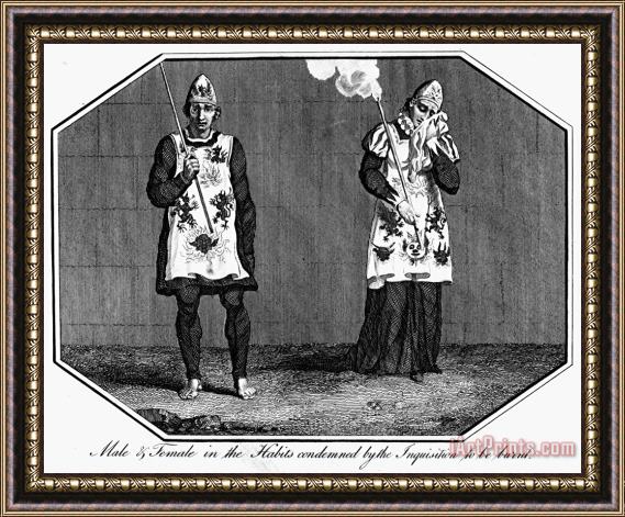 Others Spanish Inquisition Framed Print