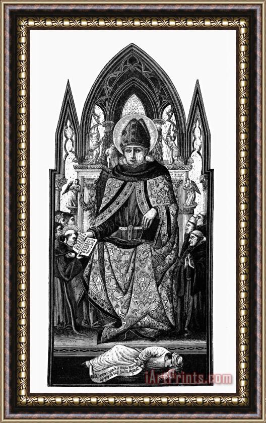 Others St. Augustine (354-430) Framed Print
