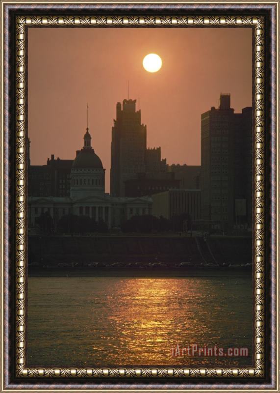 Others St. Louis: Skyline Framed Painting