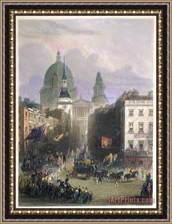 Others St. Pauls Cathedral Framed Painting