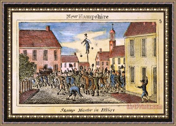 Others Stamp Act: Protest, 1765 Framed Painting