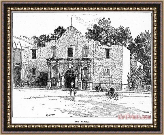 Others Texas: Alamo, 1900 Framed Print