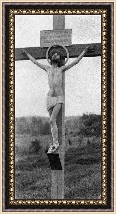 Others The Crucifixion Framed Painting
