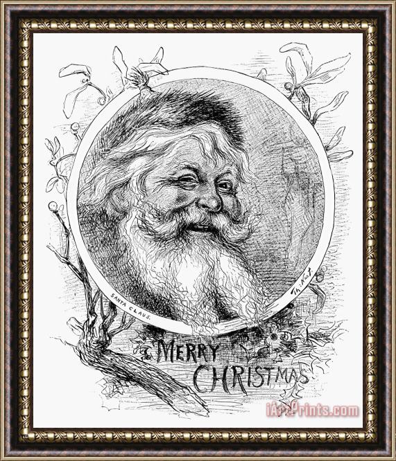 Others Thomas Nast: Santa Claus Framed Print