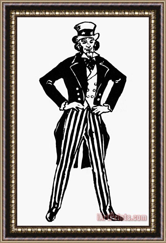 Others Uncle Sam Framed Painting