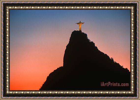 Others View of Christ the Redeemer Framed Painting