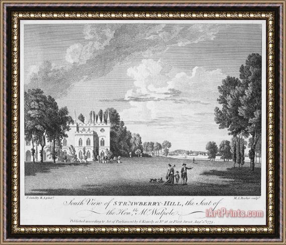 Others Walpole Home, 1775 Framed Print