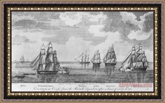 Others War Of 1812: Sea Battle Framed Print