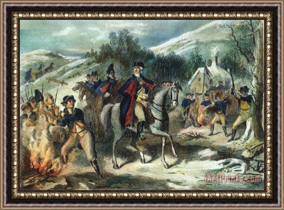 Others Washington: Valley Forge Framed Painting