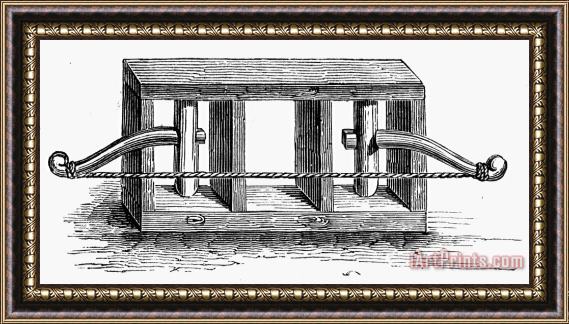 Others Weapons: Ballista Framed Painting