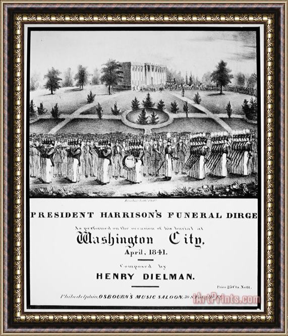 Others William Henry Harrison Framed Print