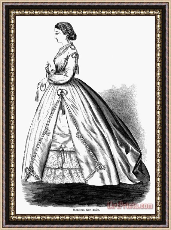 Others Womens Fashion, 1865 Framed Print