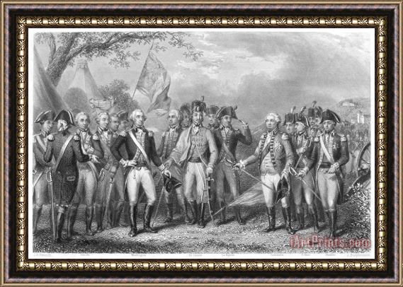 Others Yorktown: Surrender, 1781 Framed Painting