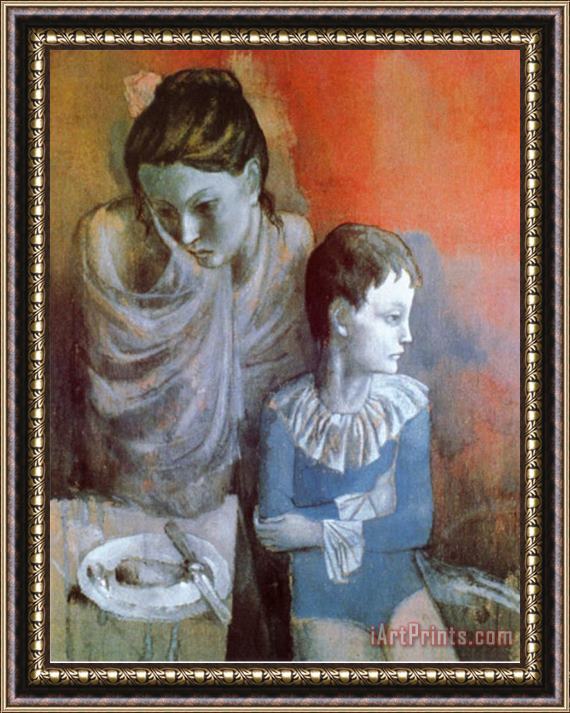 Pablo Picasso Artisten 1905 Framed Painting