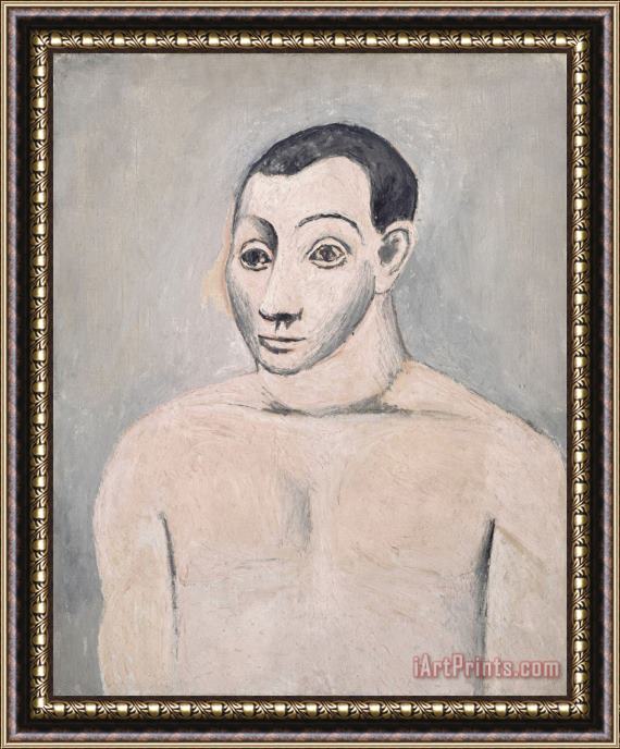Pablo Picasso Autoportrait (self Portrait) Framed Print