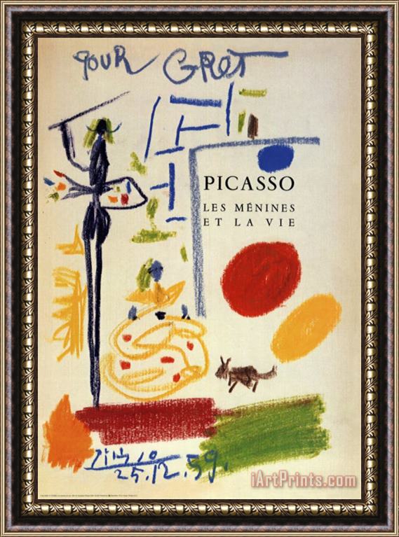 Pablo Picasso Drawing Framed Print